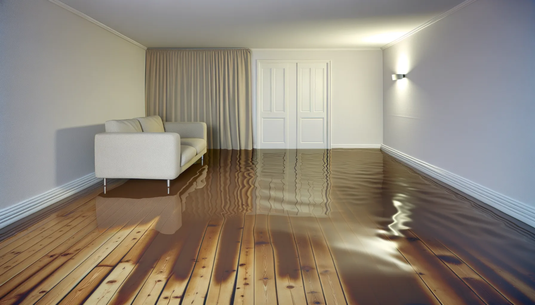 Kitchen Water Damage